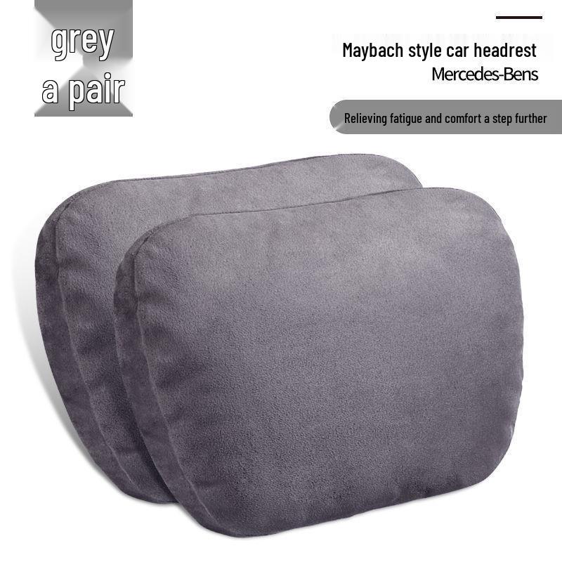 Mercedes-Maybach Car Headrest Pillow: Lumbar and Neck Support with Moisture-Wicking Protection
