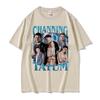Retro 90s Channing Tatum Homage Tshirts Men Women Casual Cotton Short Sleeve T Shirt Fashion Summer Oversized Tshirt Streetwear