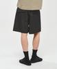 INTEMPOMOOD Thigh Pocket Cargo Shorts_Oil Black