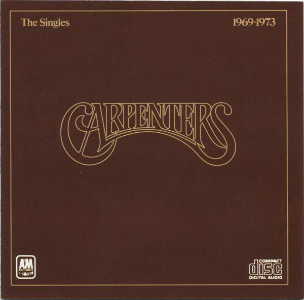 

CD CARPENTERS - The Singles 1969-1973 CD3601 A&M Records 1991 US Pop Used