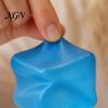 Maltose Material Toy Creative Ice Cube Squeeze Transparent TPR Slow-Rising Fidget for Stress Relief Elastic Reliever Realistic Portable Decompression