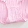 FINETOO 6PCS/SET Women Basic High Waist Striped Panties Cotton Breathable Daily Multi Color Set Butt Lifting Plus Size Comfort Underwear