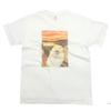 The Scream Hamster Meme T-Shirt Vintage Art Meme Edvard Munch Artist