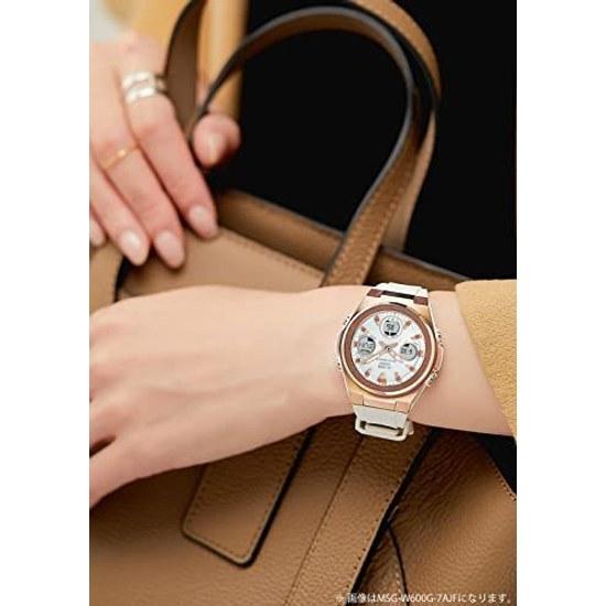 Casio Wristwatch Baby-G Domestic Genuine Product Radio Solar MSG-W600G-1AJF Ladies Black