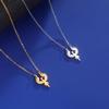 Dawapara Phoenix Guardian Animal Necklace Mythology Bird Pendant Protection Strength Symbol Stainless Steel Women Necklace