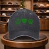 Mens Peace Love Paw Print Baseball Cap Outdoor Fashion Adjustable Casual Hat Urban Style Lightweight Fashion Visor AllSea