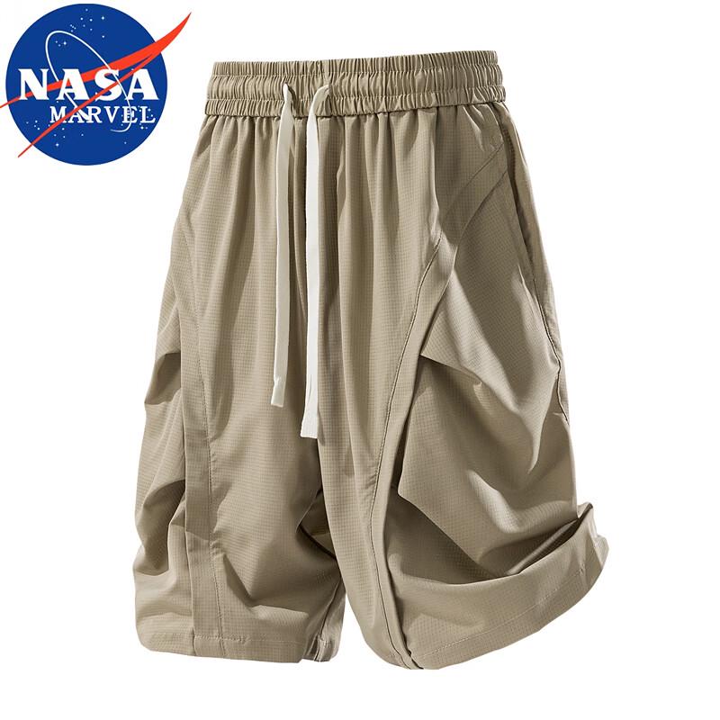 NASA MARVEL Men s Summer Ice-Feel Quick-Dry Athletic Shorts M