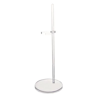 Akrilik Bebek Tutucu Standları Şeffaf 30Cm Figür Ekran Bel Ayak Destek Rafı Braketi 1/6 Bebek Oyuncakları Gösterisi
