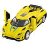1/32 Koenigsegg CCR Alloy Sports Car Model Diecast Metal Toy SuperCar Model Simulation Sound and Light Collection Childrens Gift
