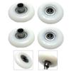Set of 4 Rowing Machine Seat Wheels Compatible with Various Fitness Gear
