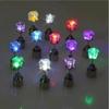 1 Pcs Shining Zircon Earring Creative Fashion Stud Earring Party Carnival Night Birthday Holiday Gift Cool Accessories