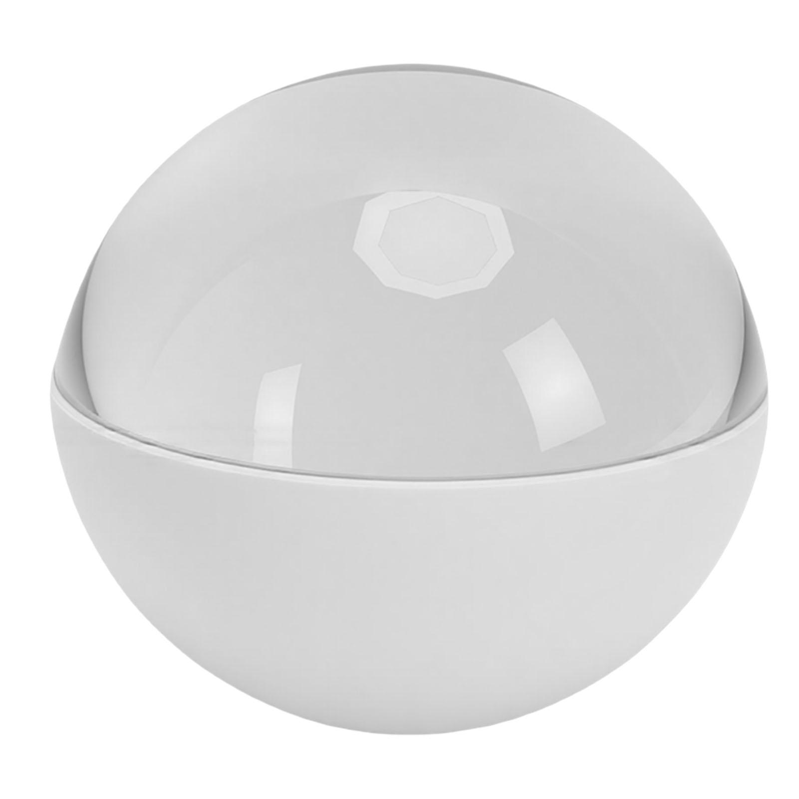 

2.7 Inch Memory Sphere Lamp Crystal Ball Video Player 3D Personalized Uploadable Videos Photos Unique Anniversary білий