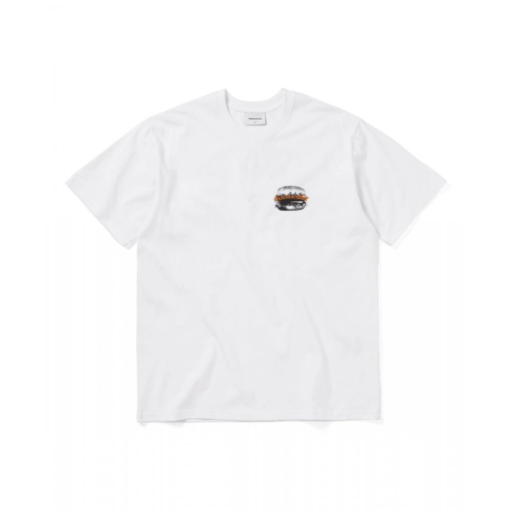 Thisisneverthat Hamburger Tee White S