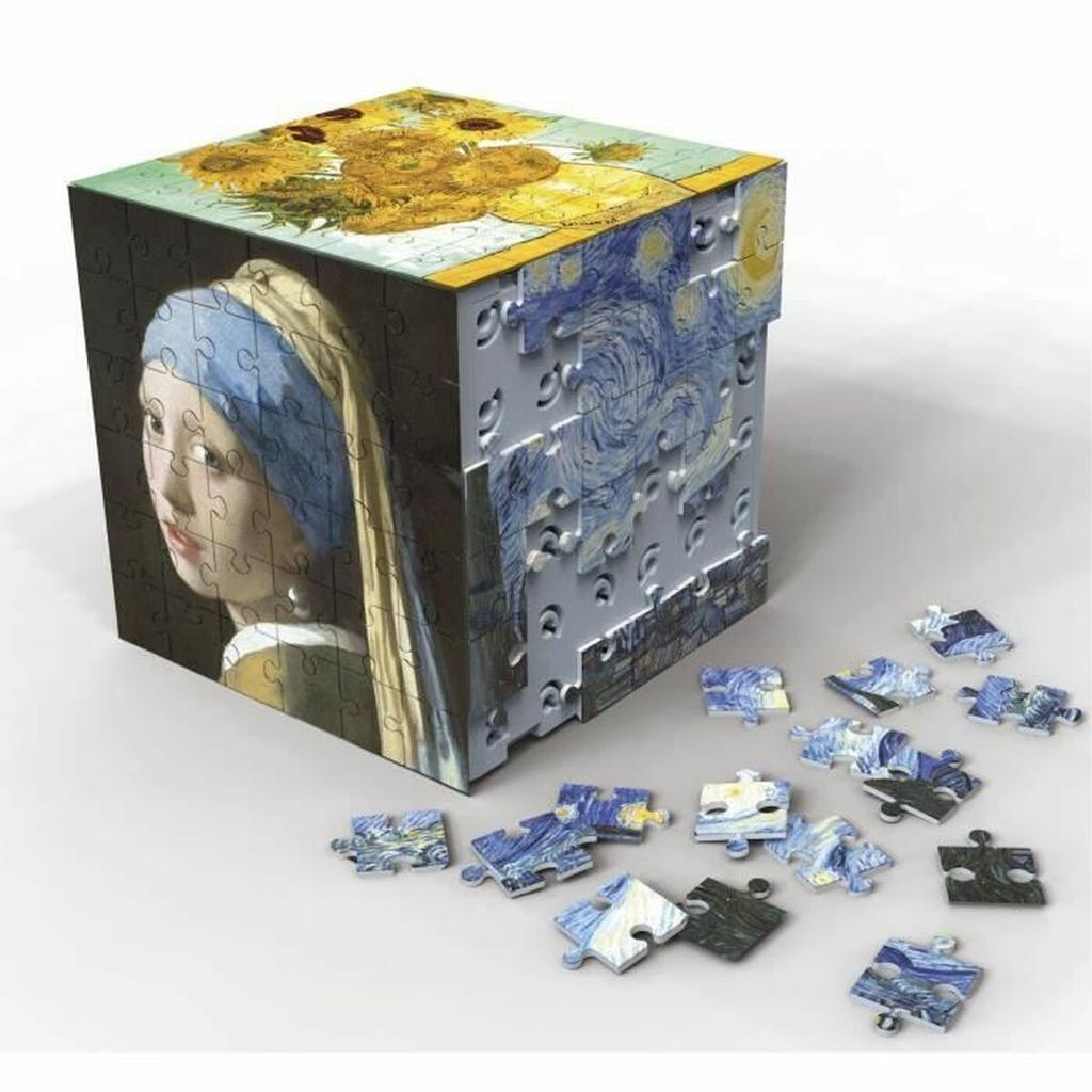 Puzzle Educa Arte En Cubo 36 Pieces 216 Pieces (6 Units)