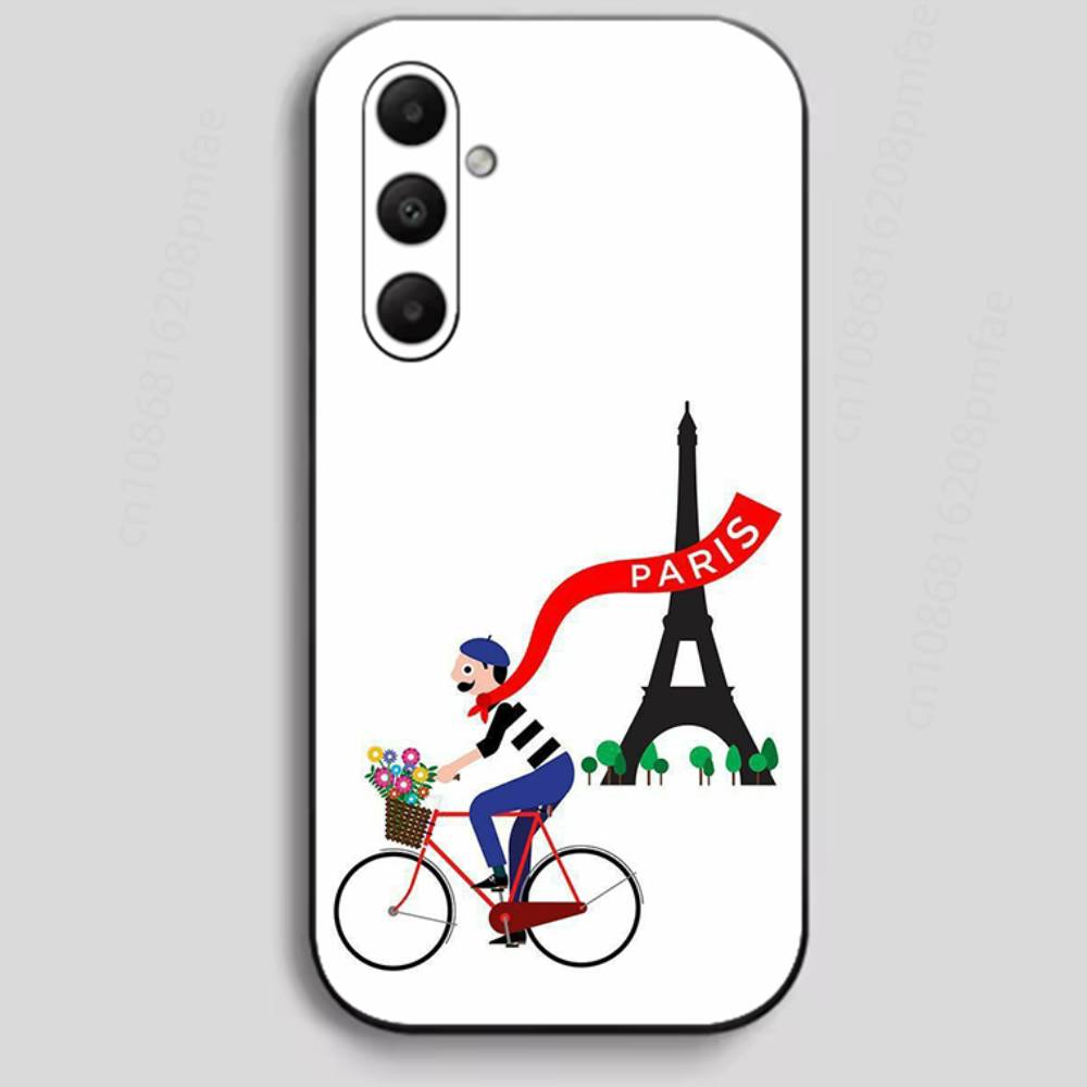 Bike Tour de France Phone Case For Samsung Galaxy A13,21s,22,31,32,40,52,71,A91 Soft Black Shell