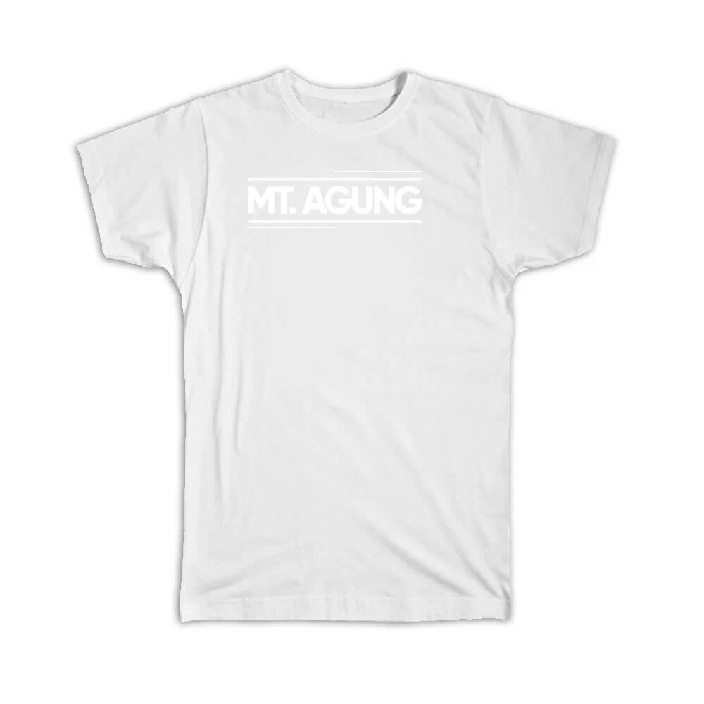 Gift T-Shirt : MT. Agung Bali Indonesia Stripes 2XL