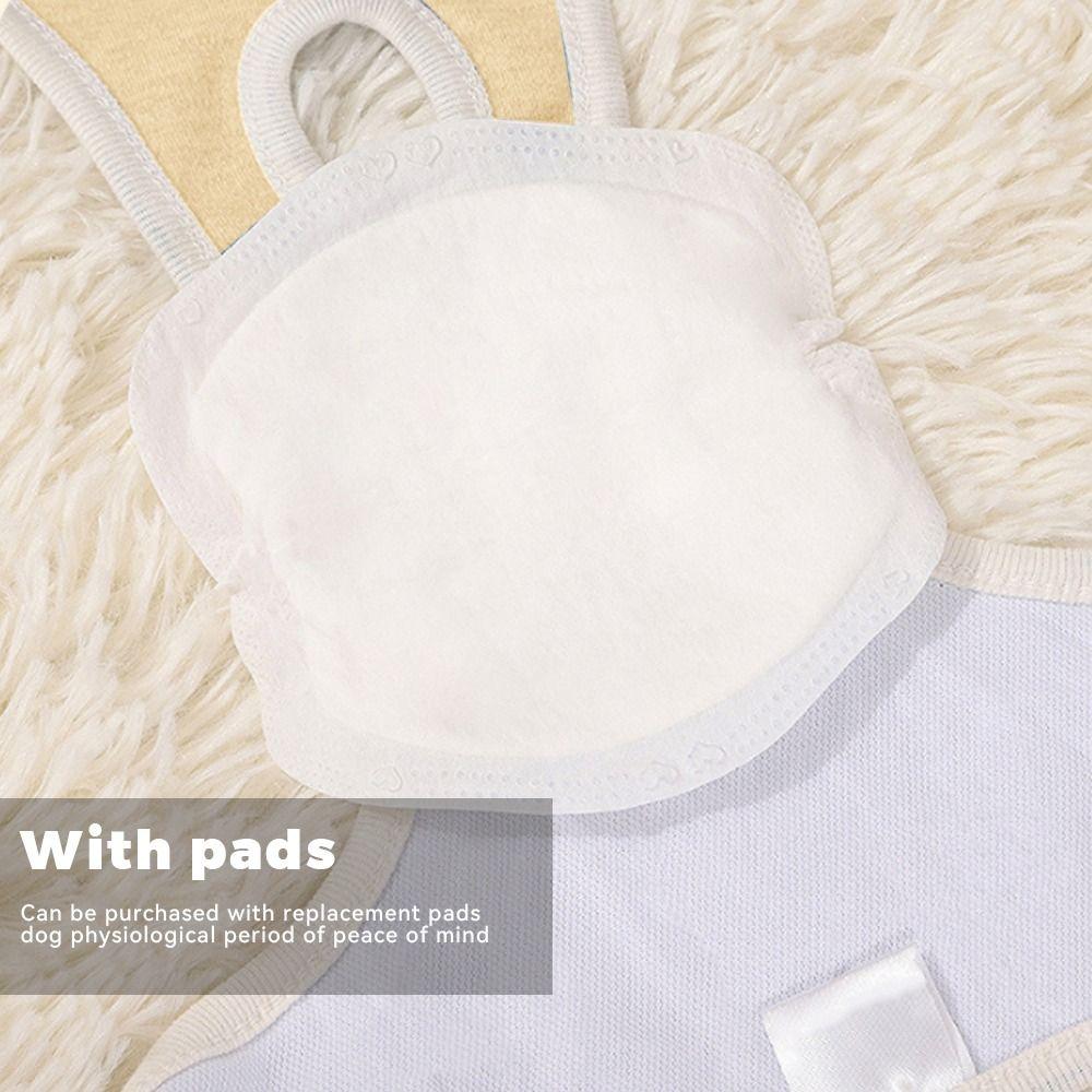 Reusable Pet Cat Physiological Safety Pants Sanitary Pet Briefs Diapers  Dogs Menstruation