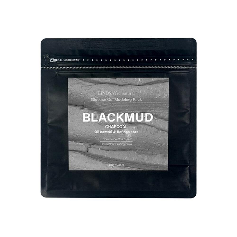 LINDSAY Renatural Low-Irritation Sebum Pore Care Waste Removal Oil-Moisture Balance Black Mud Modeling Pack 400g