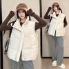 New Cotton Vest Versatile Autumn and Winter Style Fashionable Korean Loose Women's Vest Vest Vest Jacket