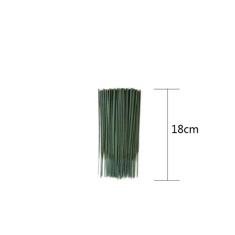 

17 см/25/30/40 см искусственные стебли цветов листья розы/основа железная проволока стебель DIY мыло/бумажный цветок заготовка аксессуары стебли ремесло декор