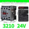 DELIXI CJX2S-3210/3201/3211 AC Contactor (220V/380V/110V/24V/36V)