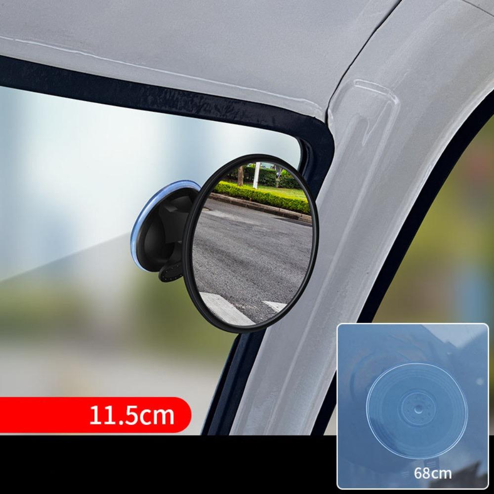 

Зеркало-присоска на лобовое стекло, вспомогательное зеркало для наблюдения, салонное детское зеркало, автоаксессуары 11.5cm