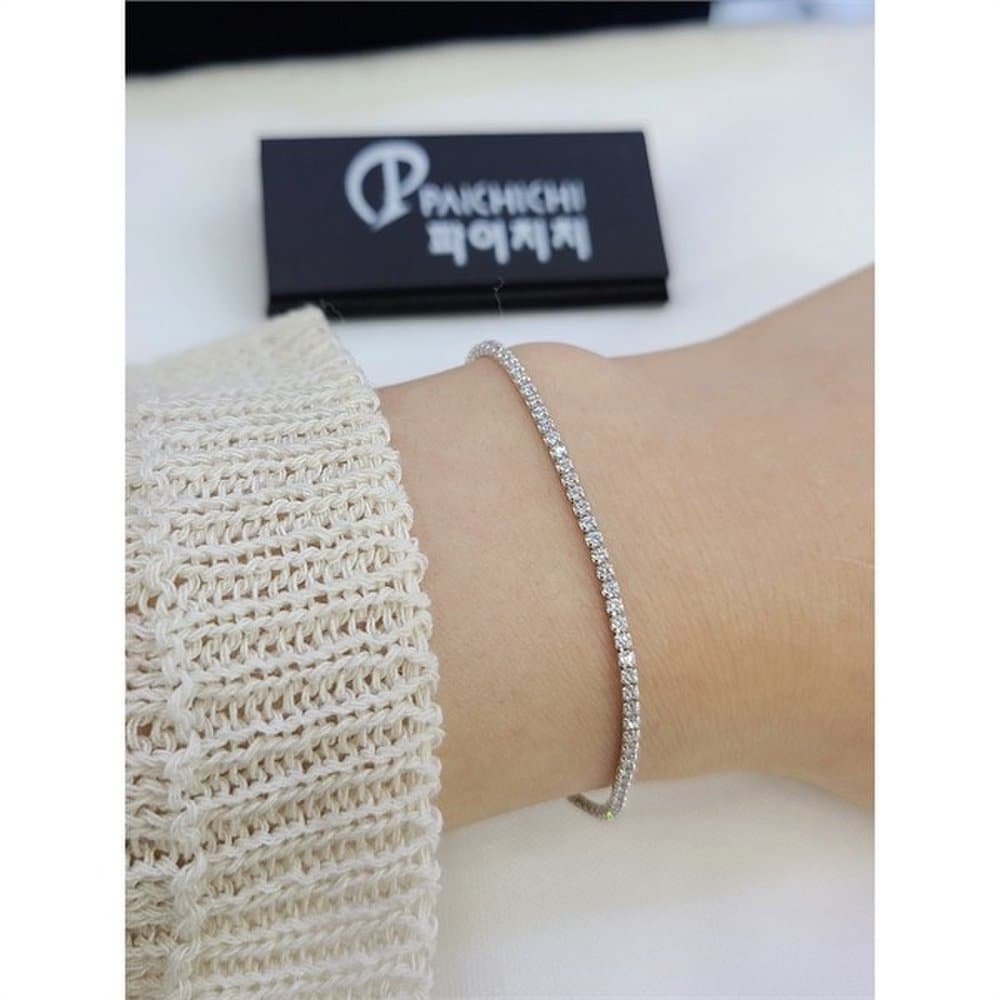 Paichichi Save Zone 05 Sterling Silver Tennis Bracelet Szssbdong-004W (9676519)