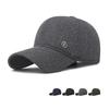 Winter Hat Men's Cold-Proof Wool Duck Cap Middle-Aged and Elderly Thick Warm Ear Protection Baseball Cap