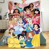 Princess Theme Printed Blanket - Perfect for Couch, Bed, Travel & Outdoor Use | Machine Washable, Cozy & Durable.