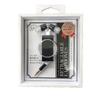 Tanoshii Kaisha Good Sound Aluminum Cord Reel Earphones TA-AR3 MBK Midnight Black