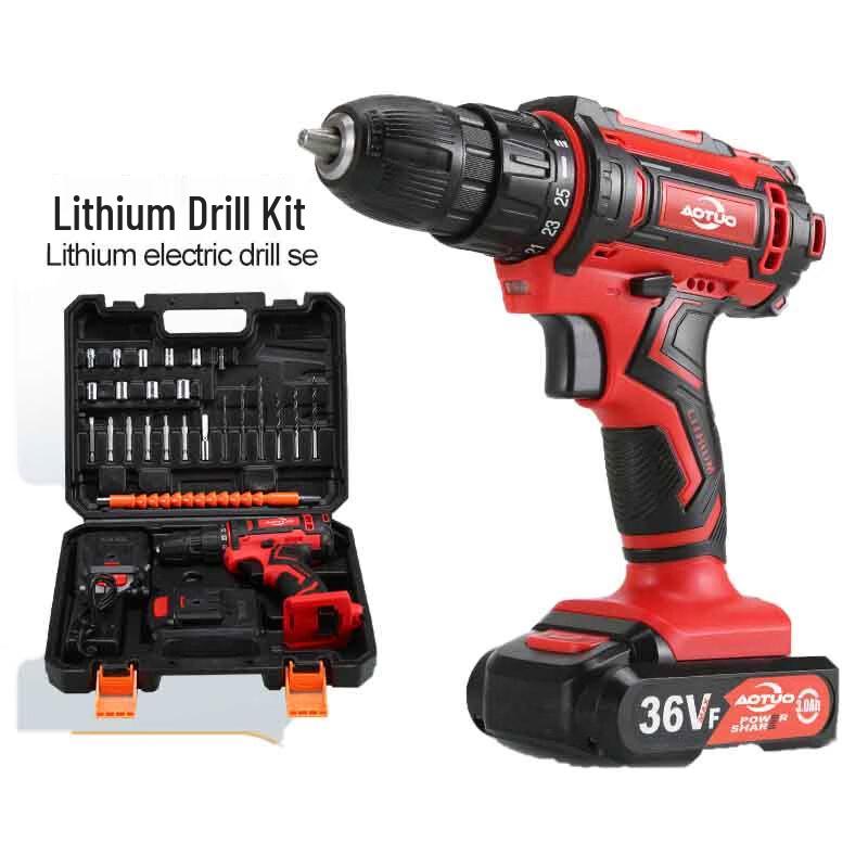 Rechargeable Electric Drill Set CN plug (adapter included)