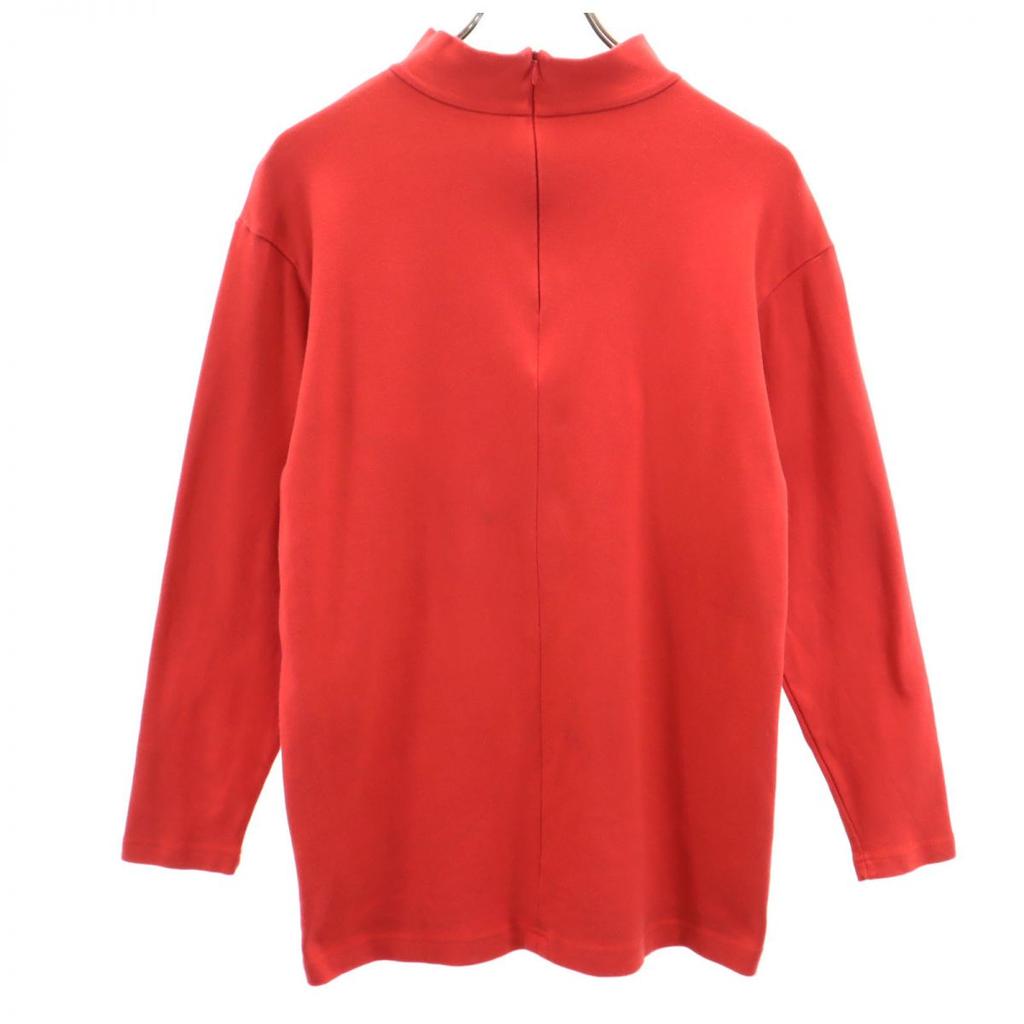 GIVENCHY made in Japan Long sleeve High neck T-shirt No. 9 Red Women Used
