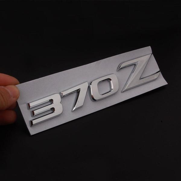 350Z/370Z Aluminum Alloy / ABS Chrome/Black/Silver Car Auto Emblem Badge Stickers for 350Z 370Z Fairlady Z Z33 Z34