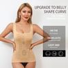 Bezszwowa bielizna modelująca dla kobiet rajstopy wyszczuplające brzuch Elastyczna odzież wyszczuplająca Body plus size gorset top