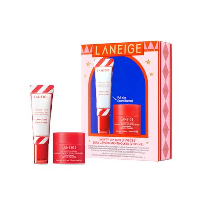 Minty Lip Duo Set (Lip Glowy Balm+Lip Sleeping Mask)