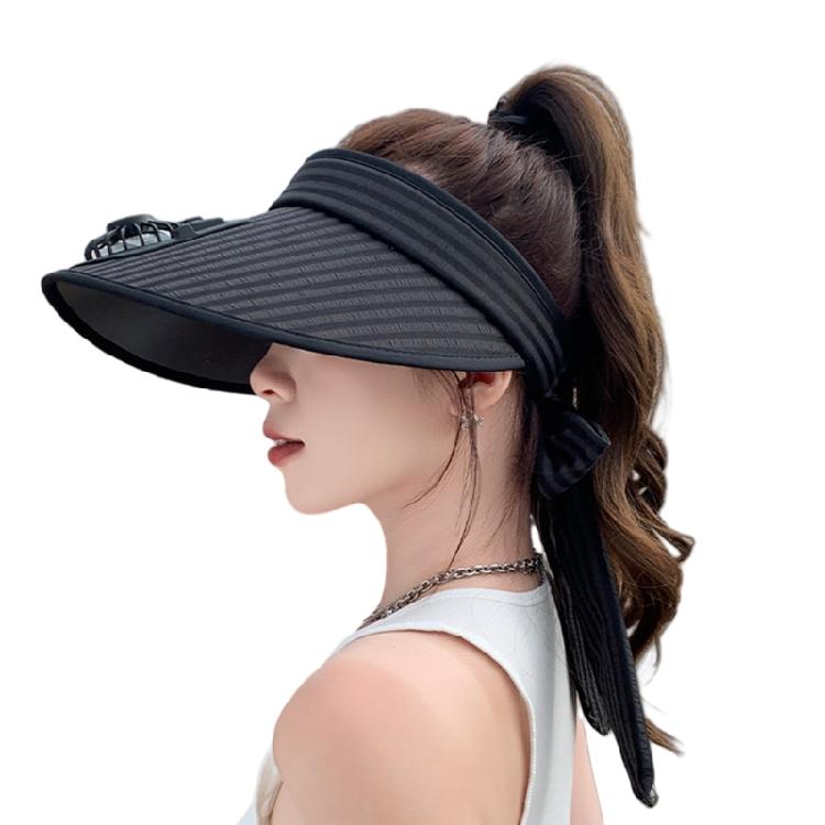 Sunproof Hat with Rotatable Fan Adjustable 3 Speed Wind Modes Cooling Fan Hat for Outdoor Activity Cycling Hiking Gear