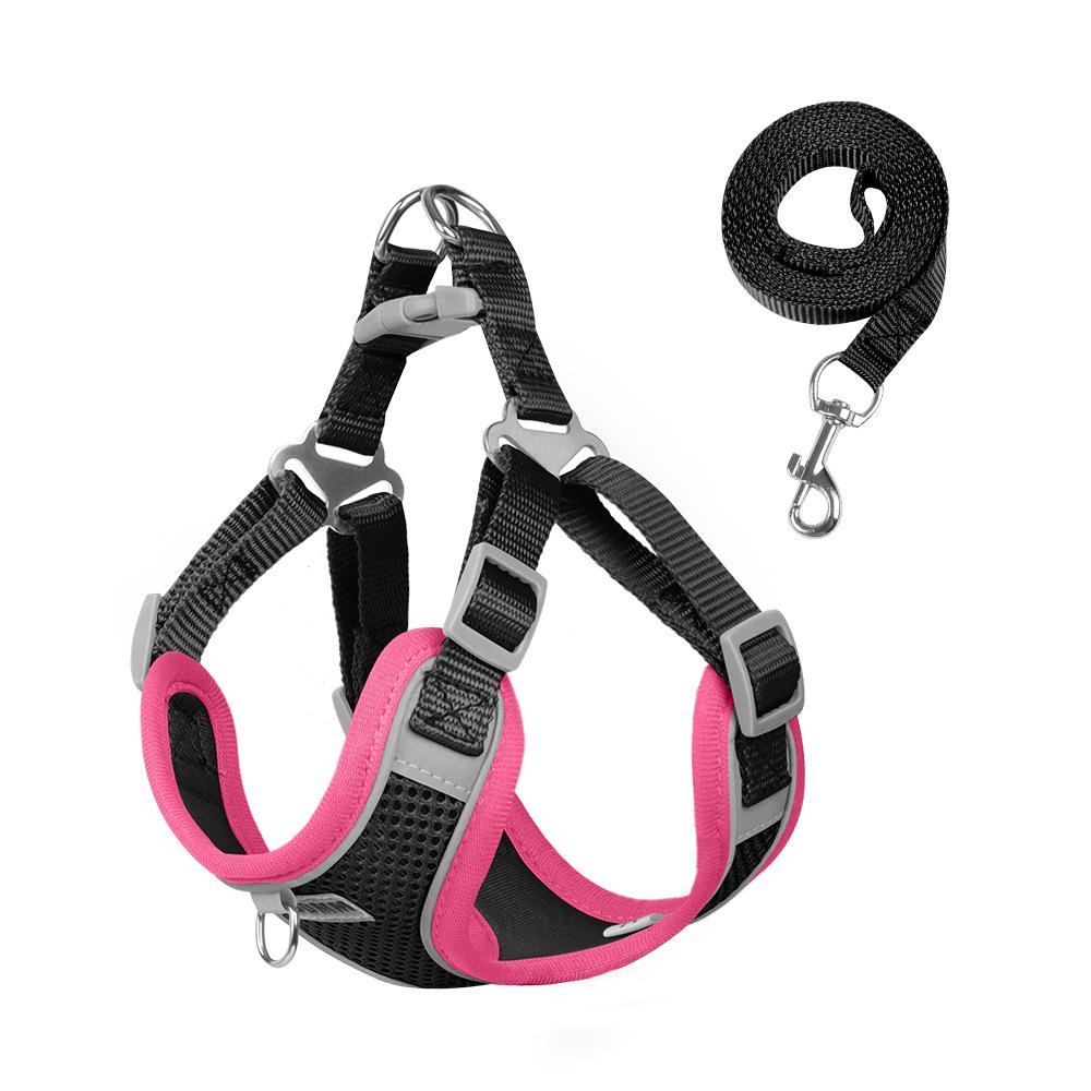 Pet Chest Strap Vest Type Puppy Chest Back Small Dog Teddy Bichon Dog Leash Dog Leash