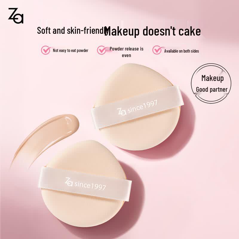 ZA Dry & Wet Dual-Use Teardrop Makeup Sponge