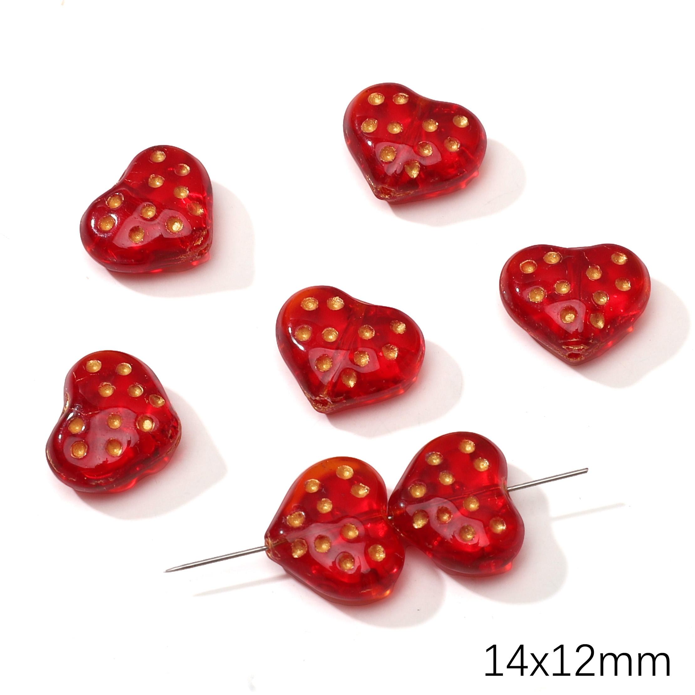 

1-20 шт. Стеклянные чешские бусины Свободные бусины-разделители для изготовления ювелирных изделий DIY Браслет Ожерелье 12x14mm 1pc