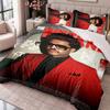 The Weeknd 3Pcs Bedding Set Duvet Cover With Two Pillowcases For Bedroom Home Decoration