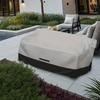Furniture Cover,Waterproof 2-Seater Sofa Cover,Outdoor Patio Seater Covers Waterproof Garden Protective Covers UV-Resistant
