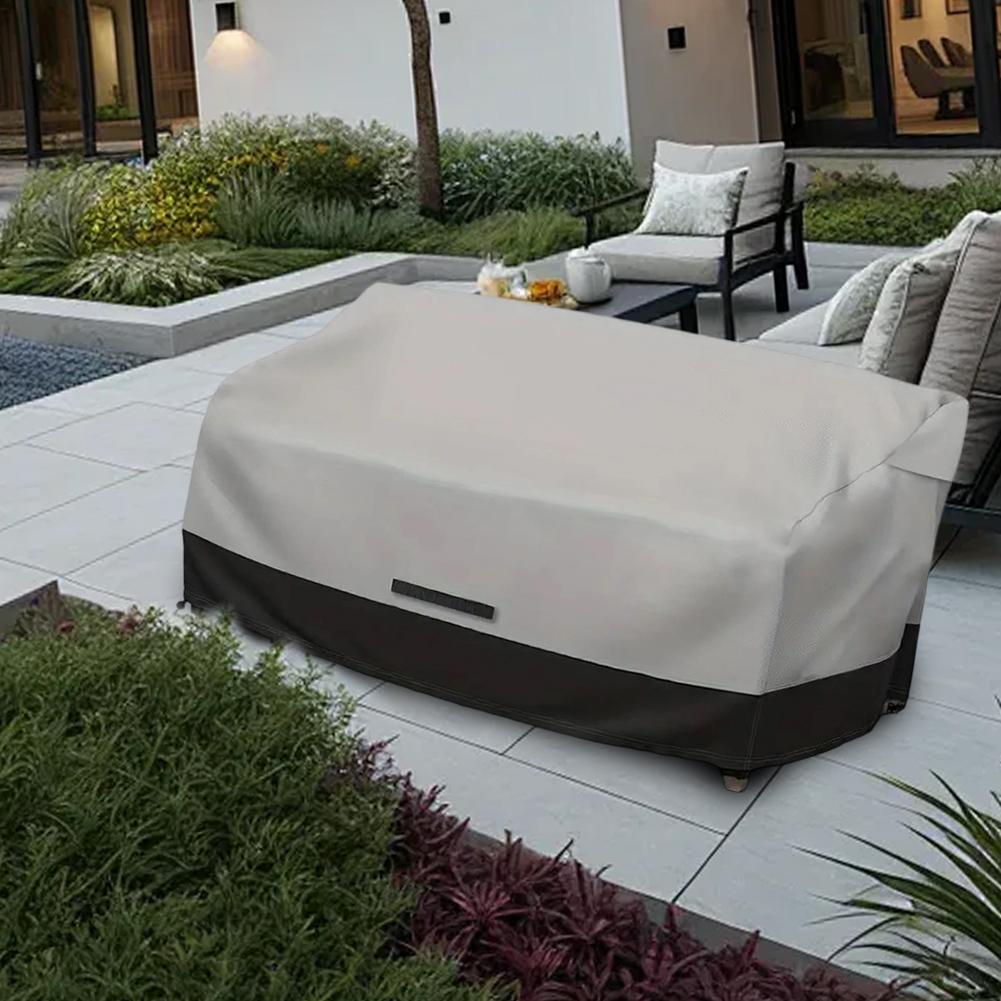 Furniture Cover,Waterproof 2-Seater Sofa Cover,Outdoor Patio Seater Covers Waterproof Garden Protective Covers UV-Resistant
