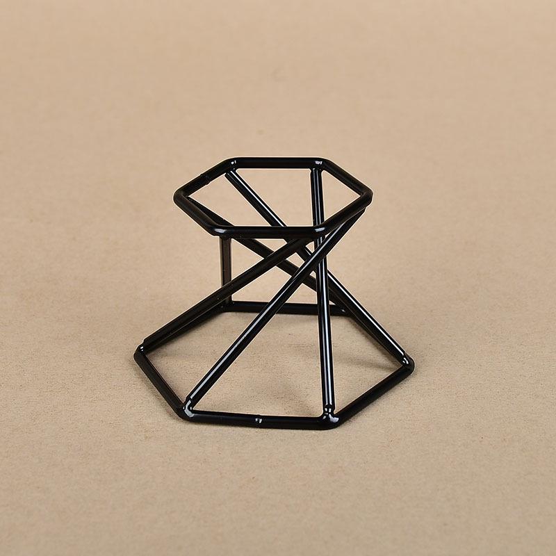 Kristallkugel mit Metallständer - Schmiedeeisen Glas Ornament zur Heimdekoration