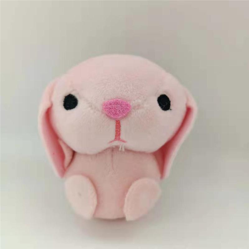 1PCS Drooping Ears Rabbit Plush Toys Small Pendant Cute Cartoon Bunny Stuffed Toy for Kids Activities