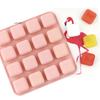 16-Cavity Square Silicone Candy Mold for Chocolate Truffles Fat Bombs Keto Snacks Gummy Jelly Wax Melts Ice Cub Tray