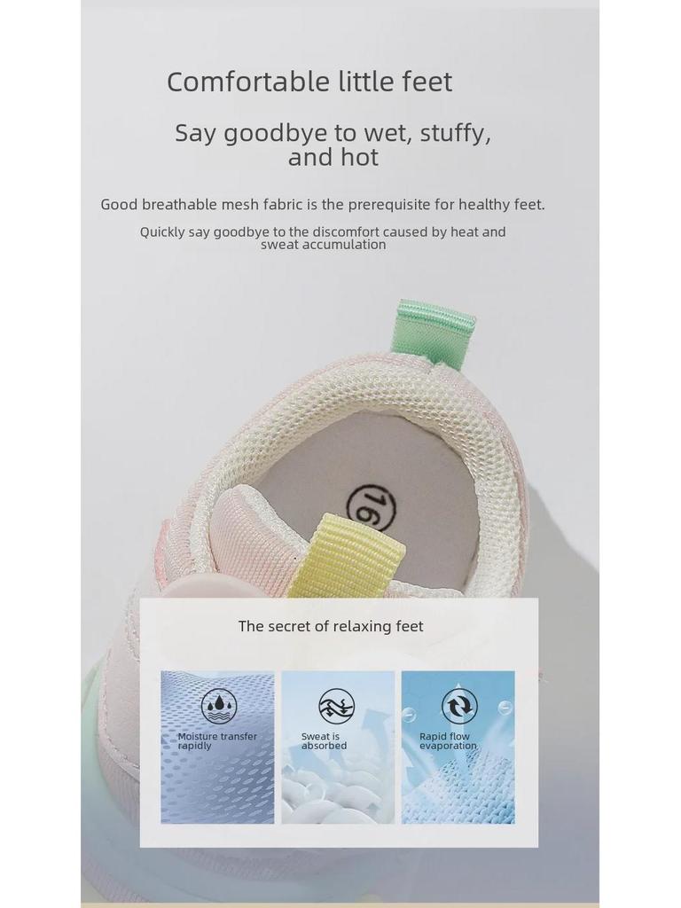 Leichte Cartoon-Babyschuhe: Rutschfeste Kleinkinderschuhe für Jungen & Mädchen