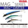 Saltwater Lure Mag Darter Floating 165mm Black Back Center of Gravity Shift YO-ZURI Color