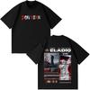 Mode Hip Hop T-Shirt Eladio Carrion DON KBRN 2025 Album Grafik T-Shirts Y2k Kleidung Lässig Baumwolle Kurzarm Unisex