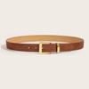 Womens Pu Fashion Leather Belt With Metallic Buckle For Casual And Wear Office