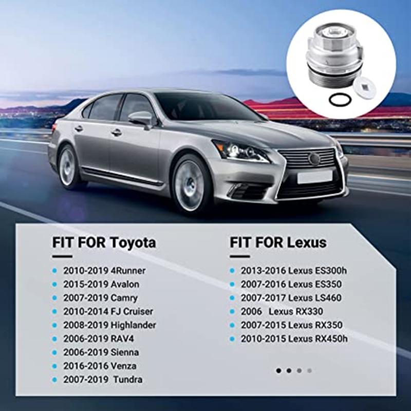 Upgraded Oil Filter Housing  Assembly 15620-31060 Compact Oil Filter Housing  Easy Installs for 2014-2019 -